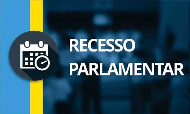 RECESSO PARLAMENTAR