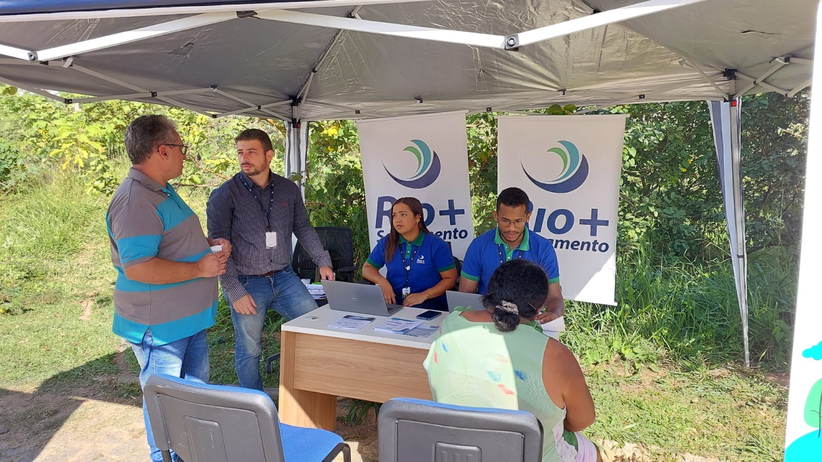 Bairro da Gloria recebe Atendimento da RIO+SANEAMENTO