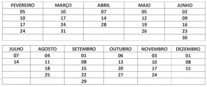 calendario